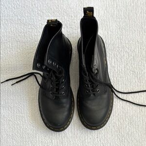 Dr. Martens Black Lace-Up Boots